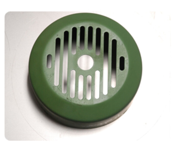 M.S. fan cowl, green painted finish